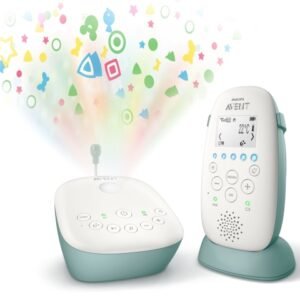Philips Avent Scd731 Dect-Babyalarm, 330 M, Digital, 50 M, 330 M, Grøn, Hvid, Lcd