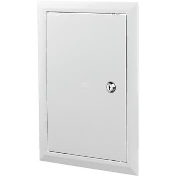 DUKA Inspektionslem IPL plast med lås 400x600 mm, hvid