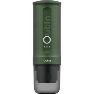 Kaffemaskine Outin Nano 7500 Mah Bærbar Kaffemaskine (Grøn)