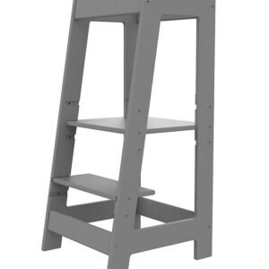 Hemmingsen Kids Læringstårn - Martin - 40x42x86 cm - Grå