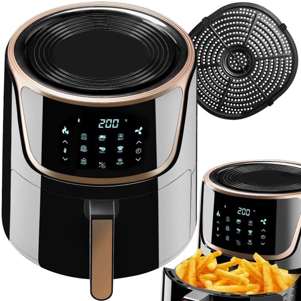 Airfryer Mika 8,5 L - sort