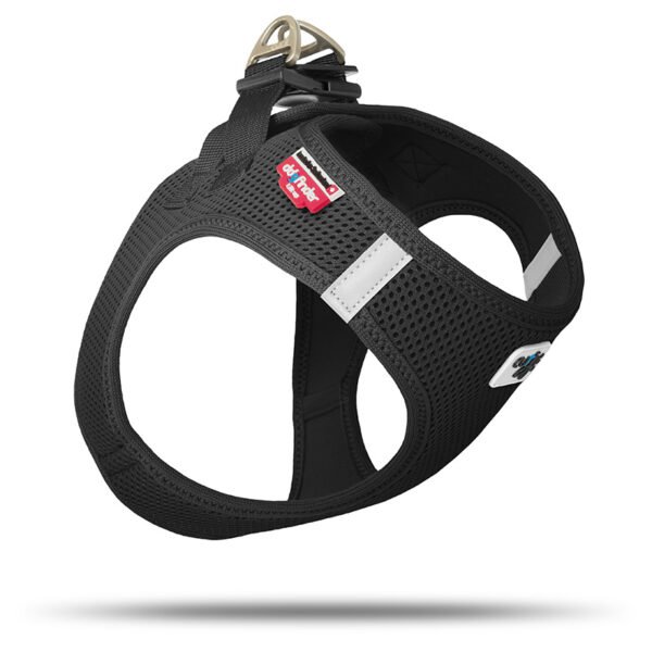 Curli Vest Air-Mesh Kølefunktion hundesele - Sort (3XS)