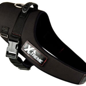 FOP X-TREME Hundesele Sort M-XL (M)