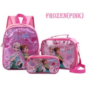 Frozen Pink Rygsæk skoletaske 3-pack fødselsdagsgave