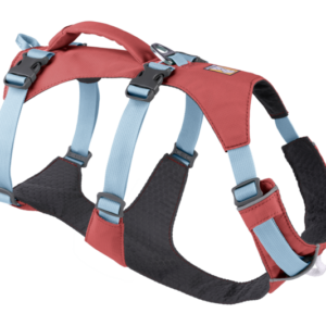 Ruffwear Flagline Hundesele - Lakserød (XXS)