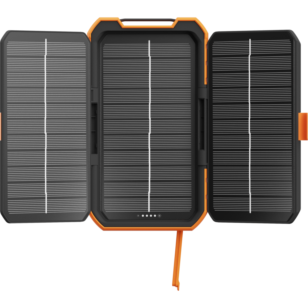 Xtorm XR203, 10.000 mAh, IP65 PD, 20W Powerbank med solceller