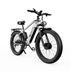 2.194/5.000 DUOTTS F26 26" dobbeltmotor elcykel, 2x750W GT-motorer, 48V 20AH Samsung-batteri, 55° hældning, fedt dæk off-road elcykel