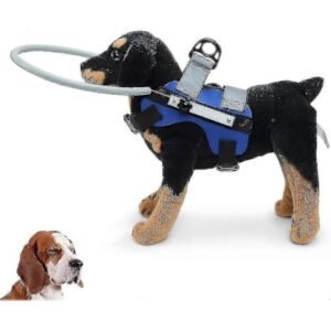 Blind Hundesele Guiding Device, blind Hunde Halo, kæledyrs Anti-kollisionsring til at beskytte katte og hunde med blindhed, sløret syn