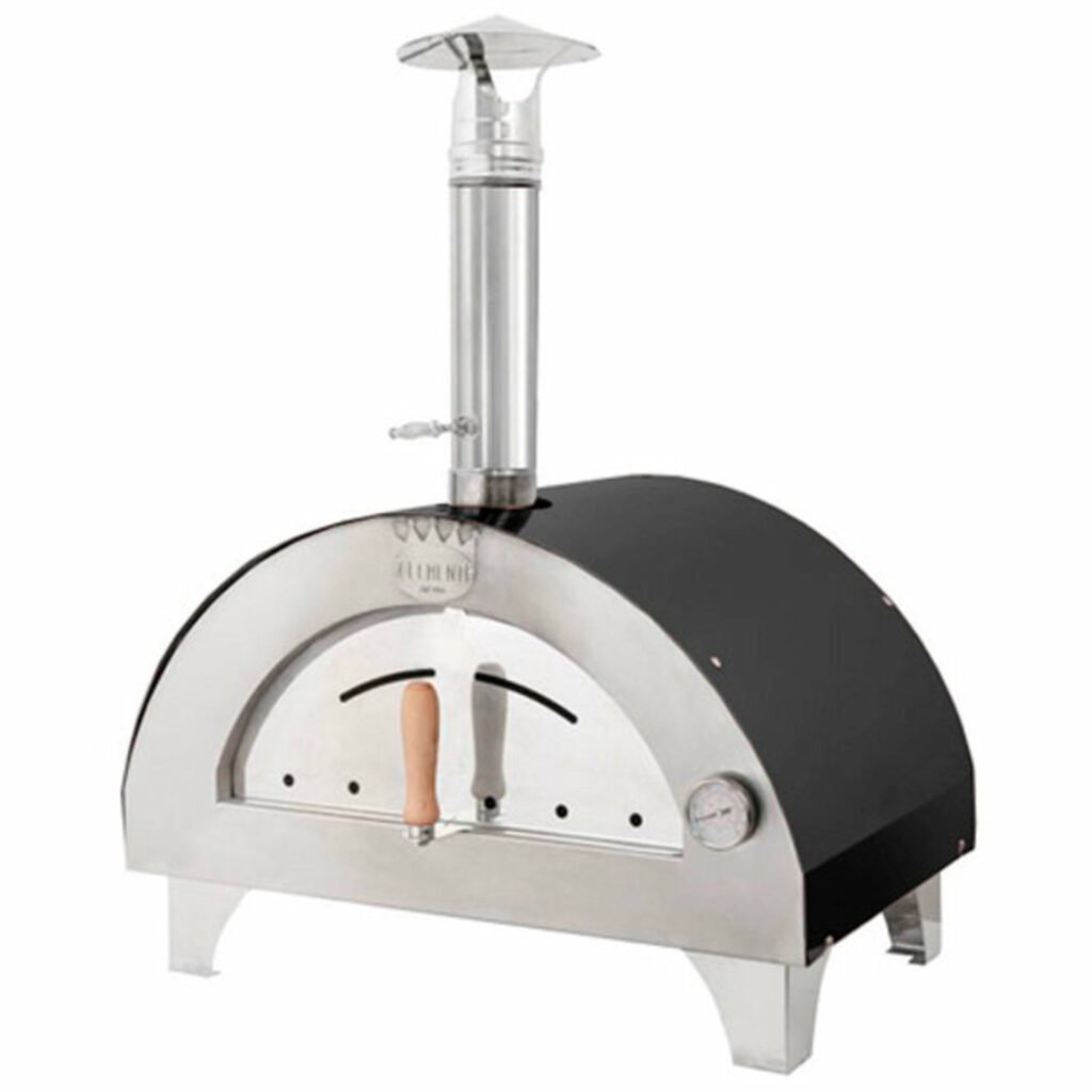 Clementino Pizzaovn 60x40 cm. Antracit