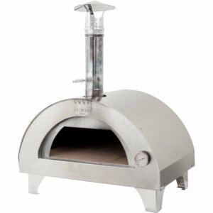 Clementino Pizzaovn 60x40 cm. Rustfrit stål