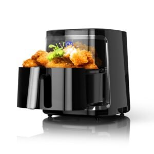DuoCube Airfryer 1900W 7L - Sort/Sølv