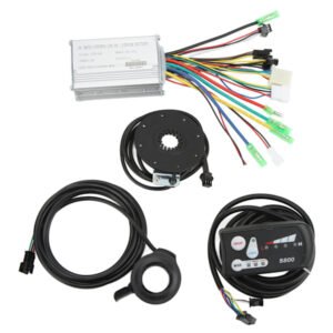 Elcykel 15A Controller 36V 48V Almindelig Hastighedsregulator med LED S800 Display Panel til 250W 350W Motor