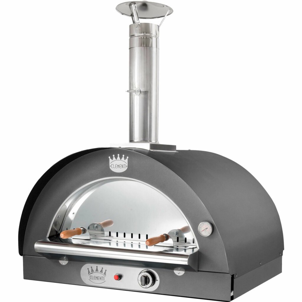 Family Gas Pizzaovn 100x80 cm. Antracit