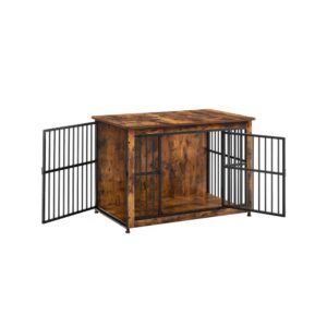 Hundebur Møbel, Feandrea, 98x65x69 cm, Vintagebrun