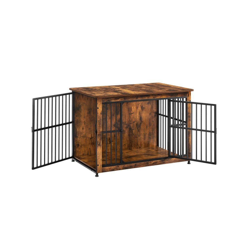 Hundebur Møbel, Feandrea, 98x65x69 cm, Vintagebrun