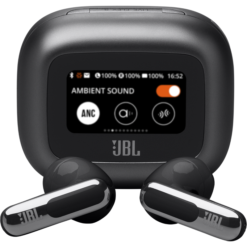 JBL LIVE FLEX 3, sort Trådløse In-Ear øretelefoner