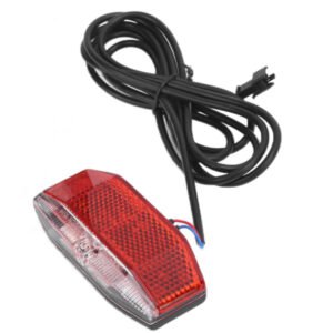 LED Elcykel Baglygte Elcykel Sikkerhedsadvarsel Universal Baglygte til Natkørsel Cykling 6V-48V