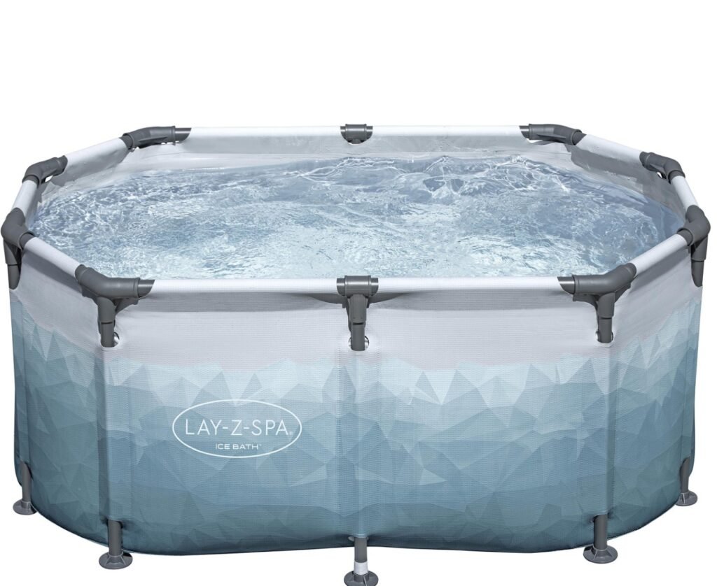 Lay-Z Glacial dip Isbad m/pumpe 150 x 90 x 65 cm