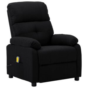 Massagestol stof sort