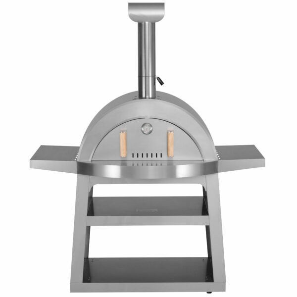 Pizzaovn Napoli, rustfrit stål