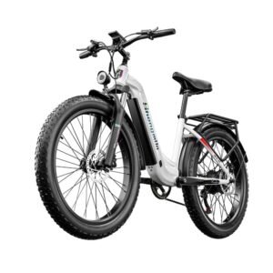 Shengmilo MX06 Voksen Elcykel 1000W Motor 48V 17,5Ah Batteri 26-tommer El Mountain Bike Fat Tire 42KM/t Elcykel