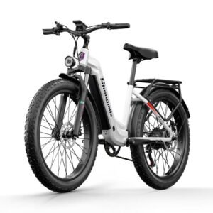 Shengmilo MX06 Voksen Elektrisk Mountainbike 1000W Motor 48V 17.5AH Batteri 42KM/H Elcykel Unisex Elcykel 26 Tommer Elcykel Fat Tire