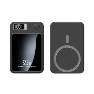 Trådløs Powerbank Magnetisk Bærbar Oplader 20000mAh med PD 22.5W Hurtig Opladning USB Port til iPhone Galaxy(FMY)