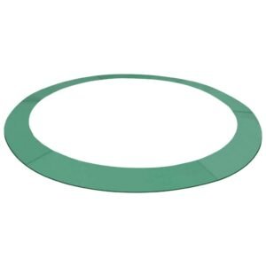 Trampolinmåtte til 15 ft/4,57 m rund trampolin PE grøn