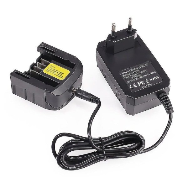10.8v 14.4v 20v Til Black&decker Li-ion Batterioplader Erstatning Elektrisk Boremaskine Skruetrækker Elværktøj Batteri EU-stik Lbx20_ca