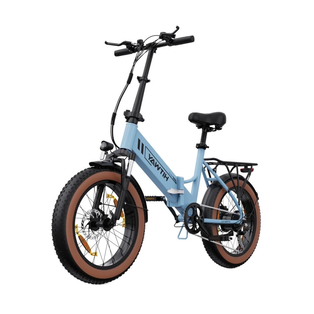 BK20 Elcykel (25 km/t) - Lyseblå