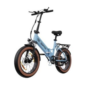 BK20 Elcykel (25 km/t) - Lyseblå