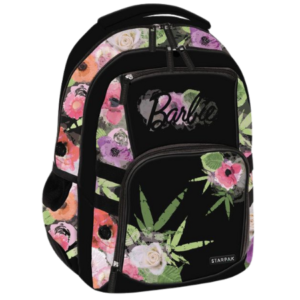 Barbie Skoletaske Sort