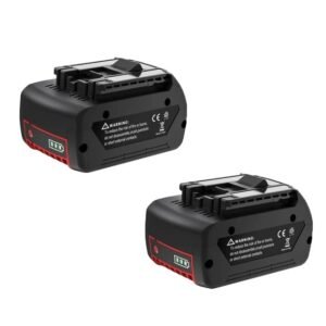 Bosch 18V Batteri, 60Ah Kapacitet, Genopladeligt Li-ion, 4 batteri