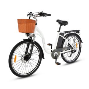 C6 Elcykel (25 km/t) - Hvid