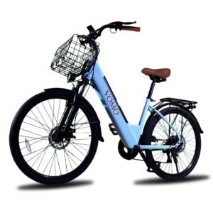 CS20 Elcykel (25 km/t) - Lyseblå