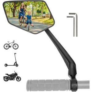 Cykel spejl - Elcykel spejl - Justerbar 360° VENSTRE - El