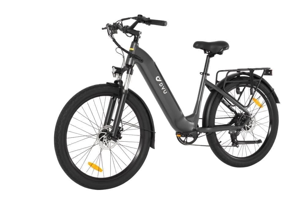 DYU C1 350 W højhastigheds elcykel - 65 km rækkevidde, 10 Ah aftageligt batteri, 26"x2,5" dæk - pendlercykel i aluminiumslegering
