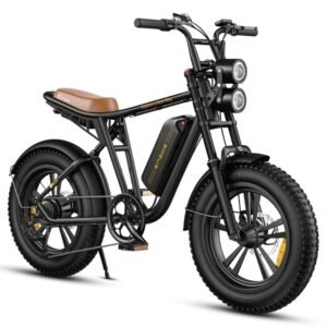 ENGWE M20 elcykel til voksne, 20 x 4,0 tommer fedt dæk, 750W 48V 13Ah & 26Ah batteri, ren elektrisk rækkevidde 47 km&94 km, dobbelt affjedring