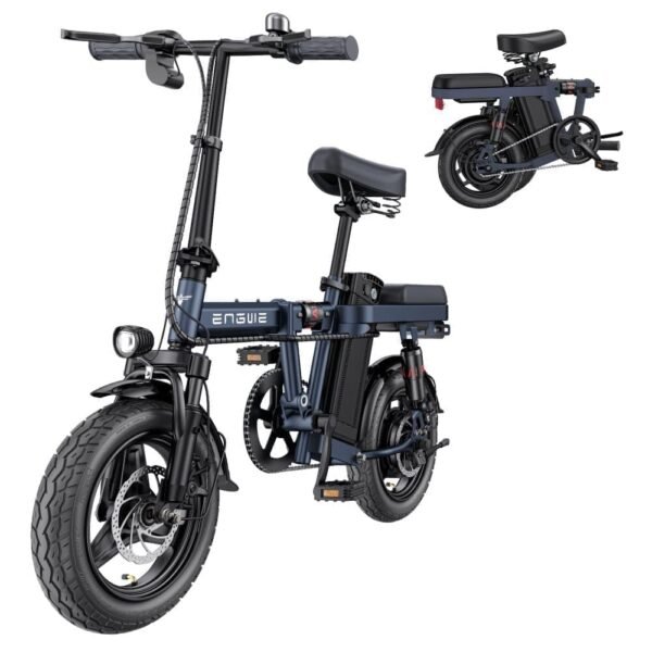 ENGWE T14 Elcykel, Maks hastighed 25 km/t, 250W Motor, 30N·m Moment, 14x2.125 Dæk, 48V 10Ah Lithiumbatteri,25 km Elektrisk tilstand,42 km PAS tilstand