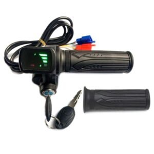 Elektrisk cykelgas 36V48V Accelerator til E-cykel/Elcykel S sort 1.5 48V