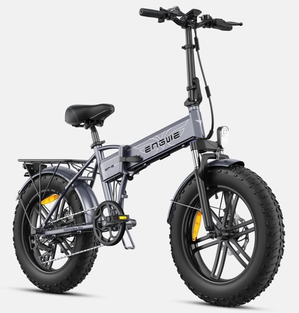 Engwe EP-2 Boost foldbar elcykel til voksne, 250W motor, 48V 13AH batteri, 20''*4'' cykel med tykke dæk