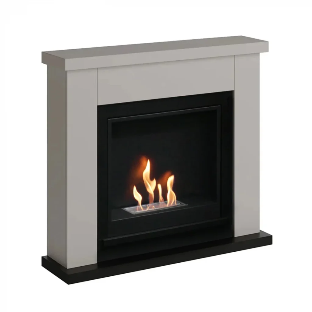 Frederikshavn Beige Biopejs kamin