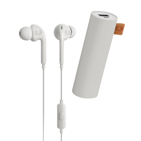 Fresh 'n Rebel Høretelefoner & Powerbank - 3000 mAh