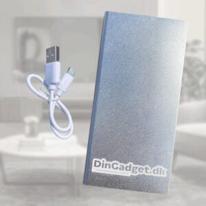 Grå powerbank 10000mAh