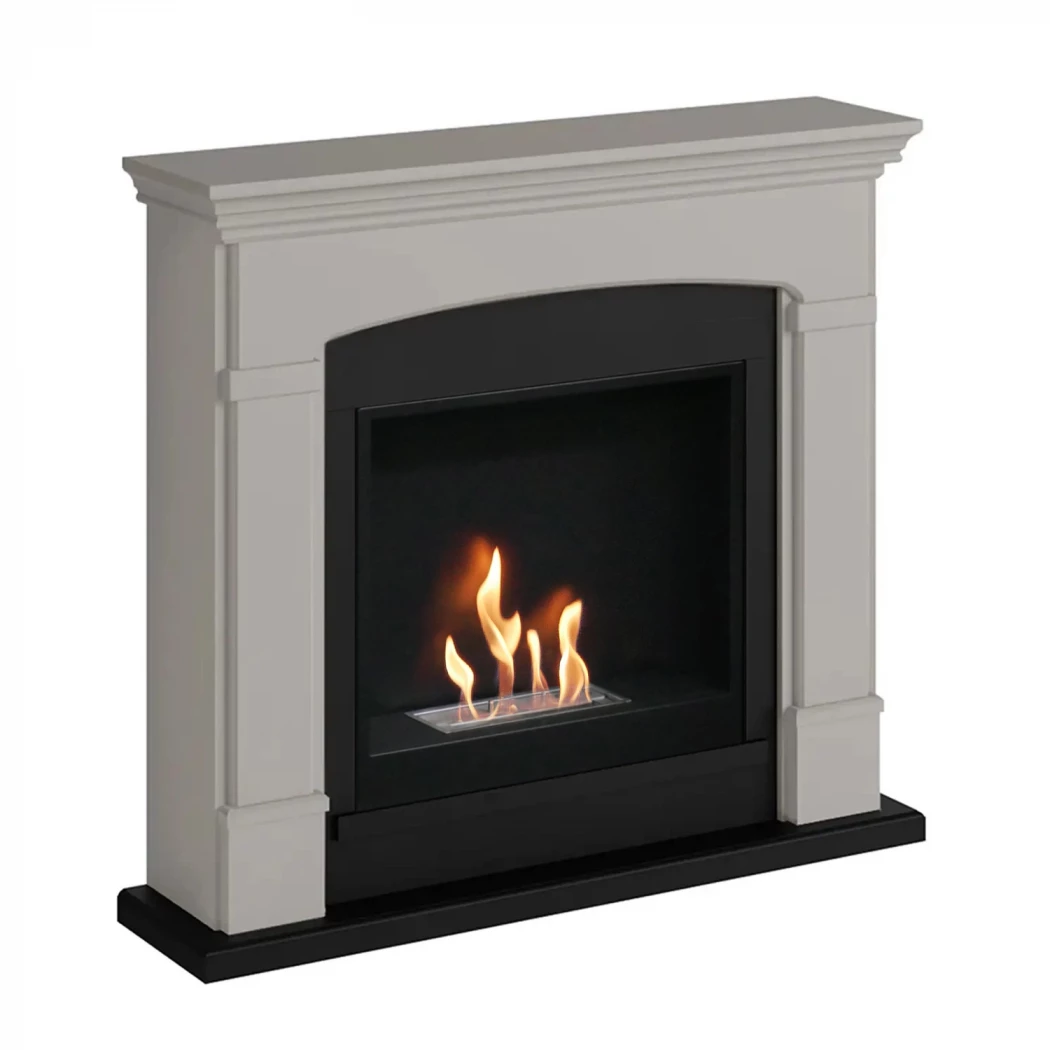 Hals Beige Biopejs kamin