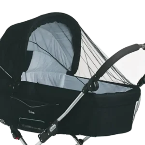 Insektnet, barnevogn, sort AL