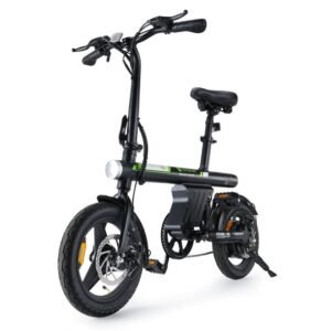 Isinwheel U1 500W elcykel - 40 km rækkevidde, 32 km/t hastighed, 14" dæk, foldbar, IPX4 vandtæt, 120 kg belastning