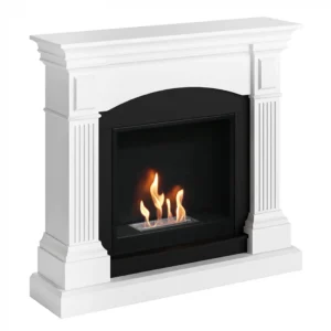 Mors Hvid Biopejs kamin