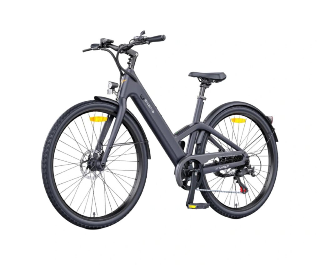 N1 Air Elcykel (25 km/t) - Grå / Lav indstigning