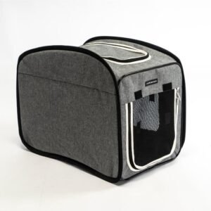 Nordic Paws - Bella Hundebur Grå 68,5 X 45,5 X 56 Cm - Foldbart Letvægts-hundebur